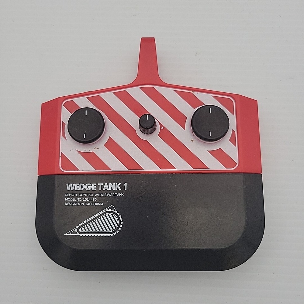 Sharper Image Wedge Wars RC Wedge Tank 1 Replacement Remote Control 1014430